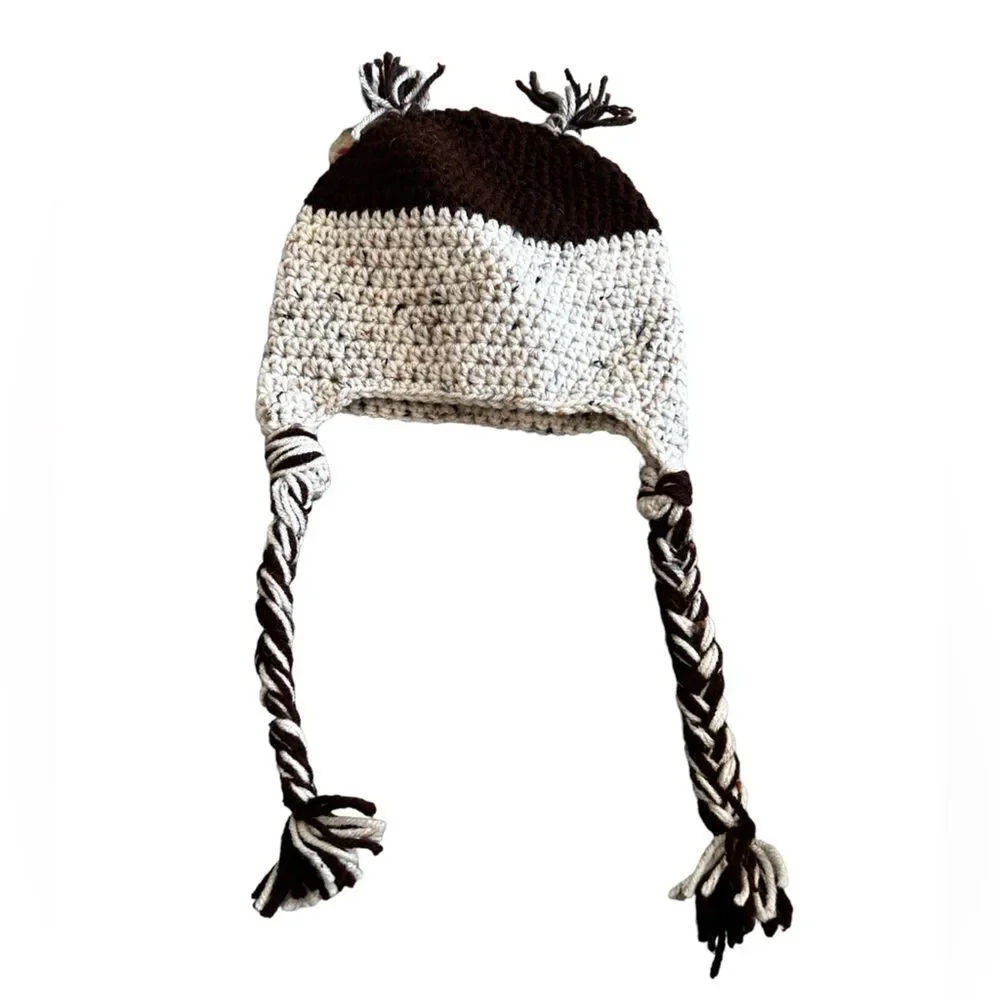 Handmade knit hat